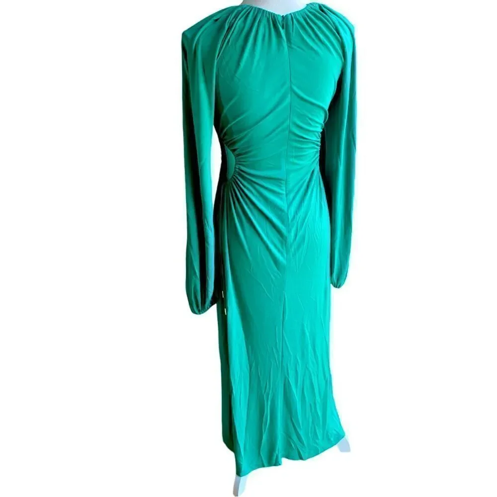 Rebecca Valance Edie Cut Out Midi Dress Size 2 - Picture 6 of 10